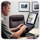 WorkRite 2400 Portable Laptop Station TravelRite