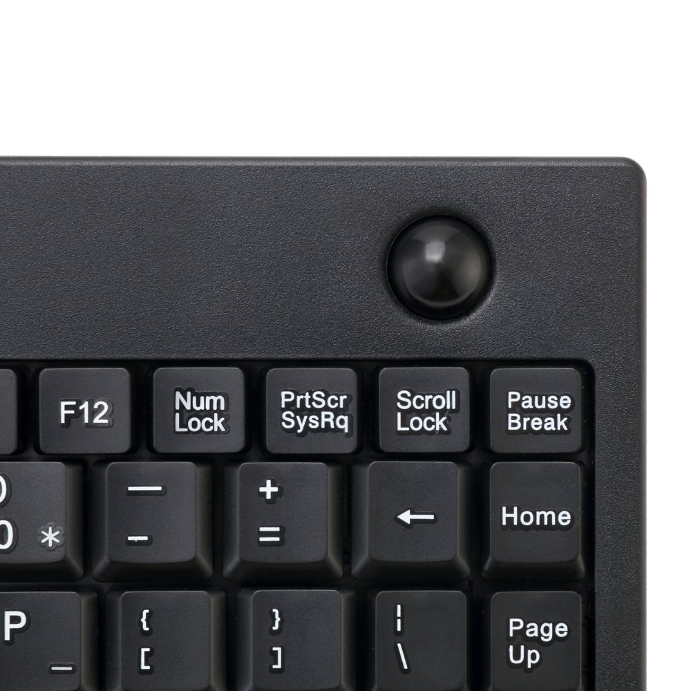 Adesso AKB-310UB EasyTrack USB Mini Ergonomic Trackball Keyboard