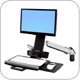Ergotron 45-266-026 StyleView Sit-Stand Combo Arm
