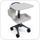 Anthro ZD03SB/CG4 Height Adjustable Compact Healthcare EKG Cart