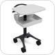 Anthro BZD02SB/CG4 Height Adjustable Compact Healthcare Ultrasound Cart