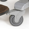 Casters of Anthro TAB40SS/PW4 Secure 40 Unit Tablet Charging Cart