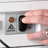 On/Off Switch of Anthro TAB40SS/PW4 Secure 40 Unit Tablet Charging Cart