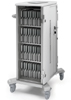 270 degree Door Open of Anthro TAB40SS/PW4 Secure 40 Unit Tablet Charging Cart