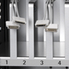 Bays of Anthro TAB40SS/PW4 Secure 40 Unit Tablet Charging Cart