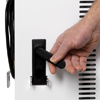 Keyed locks of Anthro TAB40SS/PW4 Secure 40 Unit Tablet Charging Cart