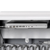 Laptop storage slot of Anthro TAB40SS/PW4 Secure 40 Unit Tablet Charging Cart