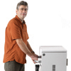 Easy Move of Anthro TAB40SS/PW4 Secure 40 Unit Tablet Charging Cart
