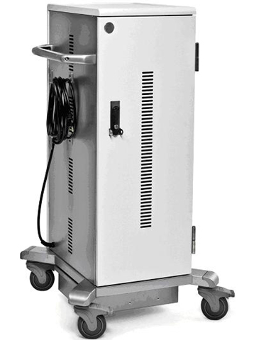 Anthro TAB40SS/PW4 Mobile Locking 40 Unit Secure Tablet Charging Cart