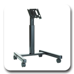 Chief MFMUB or MFMUS Flat Panel Confidence Monitor Cart for 30-55 inch Displays