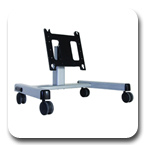 Chief PFQUB or PFQUS Flat Panel Confidence Monitor Cart for 42 to 71 inch Display