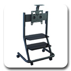 Chief PPCU Flat Panel Video Conferencing and Presenters Cart for 42" to 61" Displays
