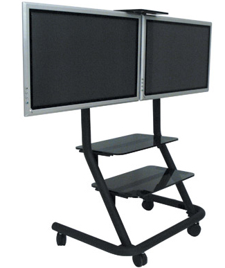 Chief PPD 2000 Dual Display Video Conferencing and Presenters Cart