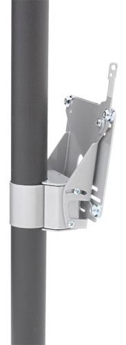 Chief FSP4101B or FDP4101S Small (10"-30") Single Display Pole Mount