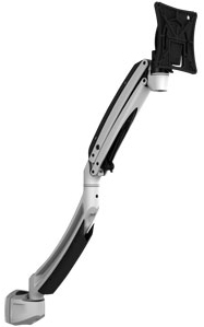 Chief K1P 100B or K1P 100S KONTOUR Dynamic Height Adjustable Single Monitor Arm Pole Mount