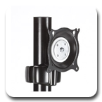 Chief KPP110B Flat Panel Pivot / Tilt Pole Mount (up to 26 inch)
