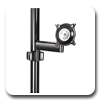 Chief KPS110 Flat Panel Single Swing Arm Pole Mount (up to 26 inch)