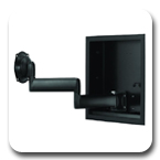 Chief JWDIW Series In-Wall Swing Arm Wall Mount for 26-40 inch Display