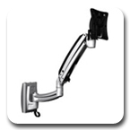 Chief K1S100B or K1S100S KONTOUR Dynamic Height Adjustment Slat Wall Mount for Single Monitor