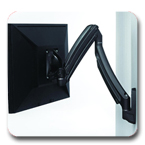 Chief K1W100B or K1W100S KONTOUR Dynamic Height Adjustment Wall Mount for Single Monitor