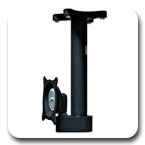 Chief FHSVB or FHSVS Small Flat Panel Ceiling Mount 13-23 inches LCD LED Flat Panel TVs Display