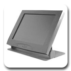 Chief FSB018BLK Single Display 18" LCD LED Table Stand Black