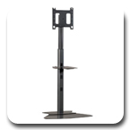 Chief PF12000B or PF12000S Large Flat Panel Floor TV Stand for 42 to 71 inch LCD LED Displays