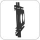 Chief TPK1 Pole Clamp Kit for 1 to 2" OD round or square Poles Black