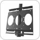 Chief TPK2 Pole Clamp Kit for 2 to 3" OD round or square Poles Black