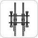 Chief LSMVPU FUSION Portrait Pull Out Wall Mount for 37" to 63" Displays