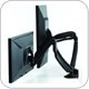 Chief K1D200B or K1D200S KONTOUR Dynamic Height Adjustment Desk Clamp Mount for Dual Monitors
