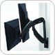 Chief K1W200B or K1W200S KONTOUR Dynamic Height Adjustment Wall Mount for Dual Monitors