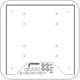 Chief PSB2243 P-Series Custom Interface Bracket for Large 37"-65" Flat Panel Displays