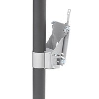Chief FSP4101B or FSP4101S Small (10" - 30") Single Display Pole Mount - Pole not included