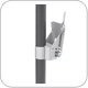 Chief FSP4101B or FSP4101S Small Single Display Pole Mount