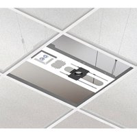 Chief CMA443 Above Tile Suspended Ceiling Kit and 3" Fixed Pipe