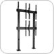 Chief LBM2X2UP FUSION 2x2 Portrait Micro Adjustable Large Bolt-Down Freestanding Video Wall