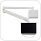 Cotytech MW-M25WB Long Reach (up to 73" ExtensionExtension) Wall Mount LCD Monitor Medical Arm (up to 26.4 lbs Capacity)