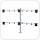 Cotytech DM-H1A3 Hexa Monitor Desk Mount with Four Triple Arms