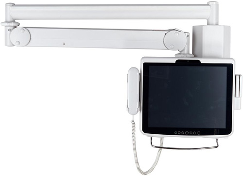 Cotytech MW M25P Long Reach (up to 73" Extension) LCD Monitor Arm Wall Mount