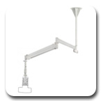Cotytech CM-M23 Long Reach (up to 73" Extension) LCD Ceiling Mount Medical Arm (up to 13.2 lbs Capacity)