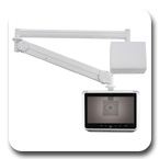 Cotytech MW-M13WB Long Reach (up to 73" Extension) Wall Mount LCD Monitor Medical Arm (up to 13.2 lbs Capacity)