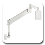 Cotytech MW-M15P Long Reach (up to 73" Extension) Wall Mount LCD Monitor Medical Arm (up to 26.4 lbs Capacity)
