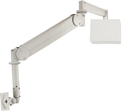 Cotytech MW M15WB Long Reach (up to 73" Extension) Wall Mount Medical LED Arm with Wall Box