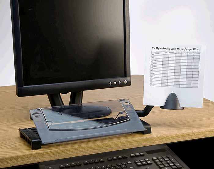 VuRyte VUR 2060 MemoScape Plus Adjustable Horizontal In-Line Document Holder