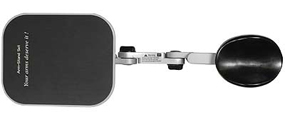 The EG-ErgoArm Armrest is a fully-adjustable, articulated Ergonomic support for elbows, forearms, and wrists. Clamp end swivel rotates 180 degrees. Center and arm rest swivels rotate 360 degrees. Swivel arm adjusts 3 inches vertically. Available in Chrome or Putty finish. Lightly Padded black armrest. Putty finished.