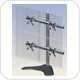 Ergotech 100-D28-B22 Quad Monitor (2 over 2) LCD Desk Stand