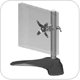 Ergotech 100-D16-B01 Single LCD Monitor Desk Stand with 16" Pole