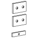 Ergotron 60-156 Track Mount Bracket Kit for CPU Holders