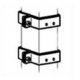 Ergotron 60-366-100 Post Mounting Solution 3" x 3" Bracket